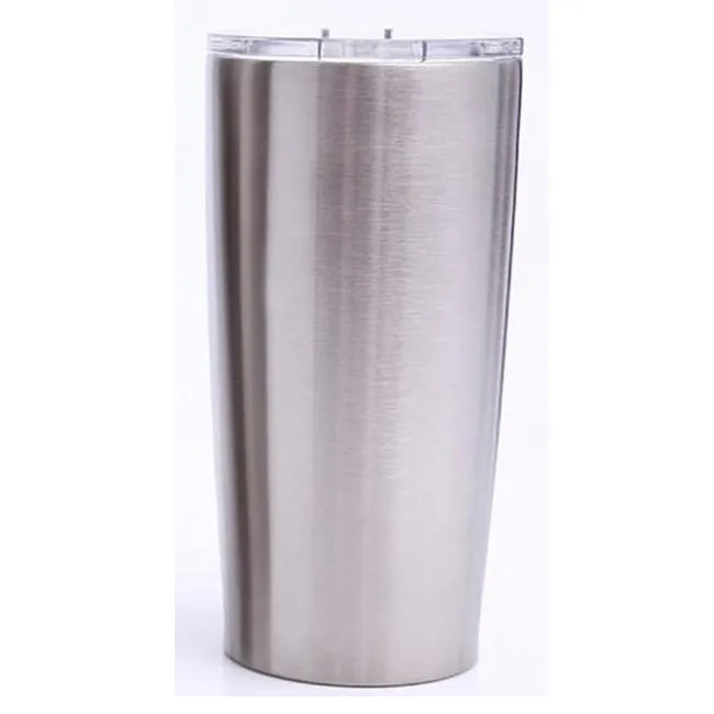 20oz 25 шт. 24 унции/20 унций круглая кружка для кофе 304 нержавеющая сталь с двойными стенками вакуумной изоляцией пивные чашки Посуда для напитков вакуумные кружки - Цвет: 20oz