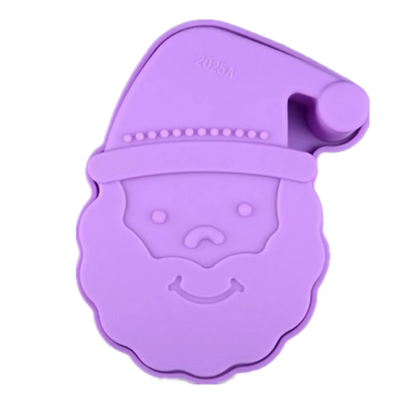 Симпатичные рождественские принадлежности для выпечки силиконовая форма торта