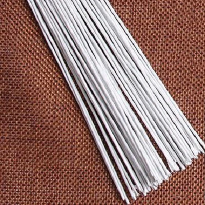 28 gauge 50 шт. 36 см длинный железный провод флорист провода для цветочных цветов DIY изготовления сахарный из мастики украшения торта - Цвет: 28 gauge