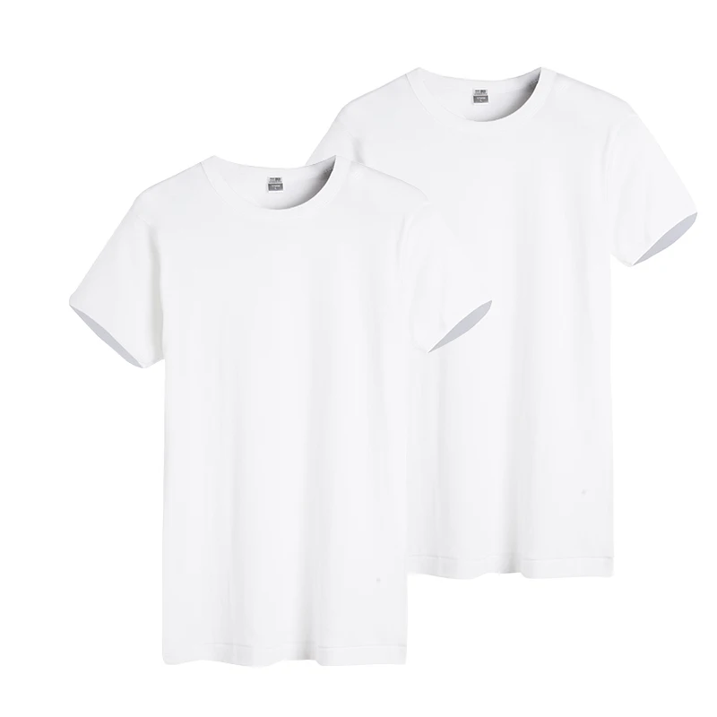 2 White THREEGUN Футболка мужская хлопок стрейч круглый вырез ребристые с коротким рукавом тренажерный зал Строительство Спорт джемпер Мужская рубашка майки - Цвет: 2 White