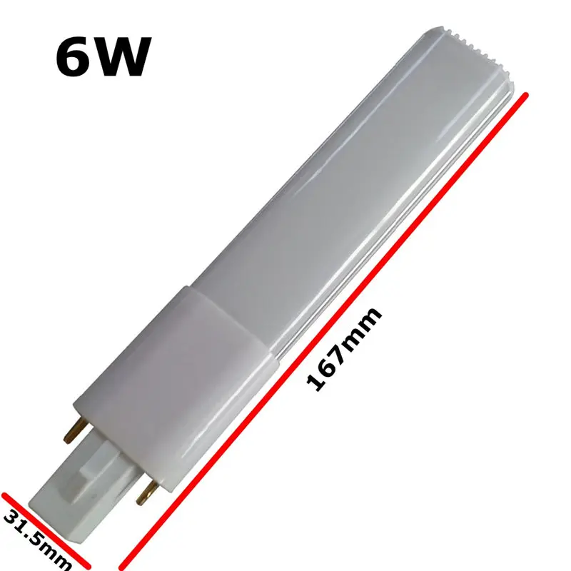 Smuxi G23 светодиодная лампочка 4 Вт 6 8 SMD2835 ультра тонкая 2 контактная основа
