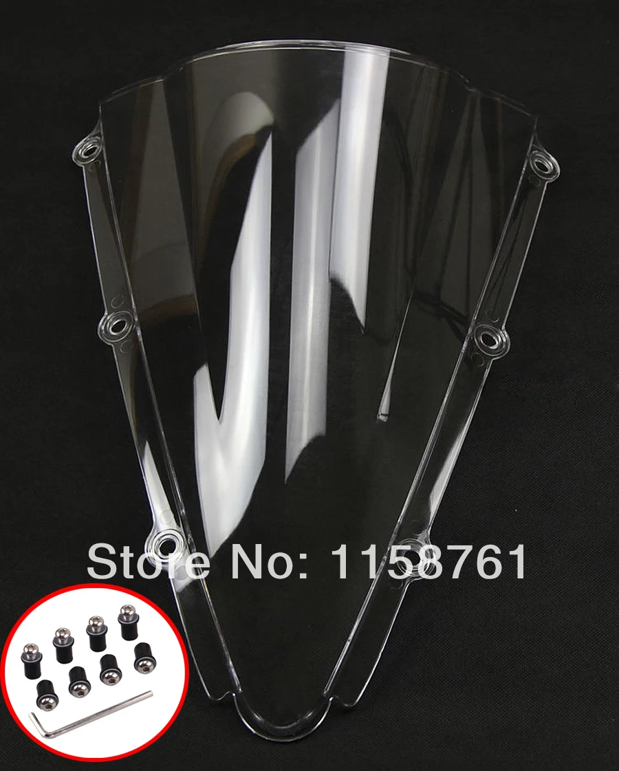 Ясное лобовое стекло мотоцикла для Yamaha YZF1000 R1 2000 2001|Накладки и декоративные