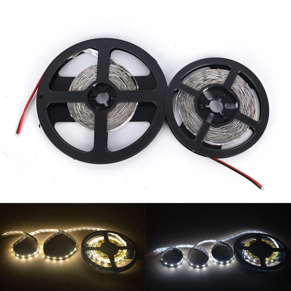 5 м DC12V SMD 2835 IP20 60 Светодиодный/м неводонепроницаемый гибкий светодиодный
