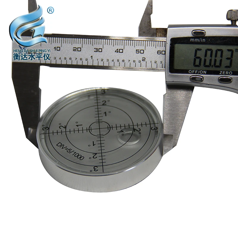 

Metal Vientiane Horizontal Beads High-precision Level Bubble Levels Fans Small Cross Portable Round Bubbles
