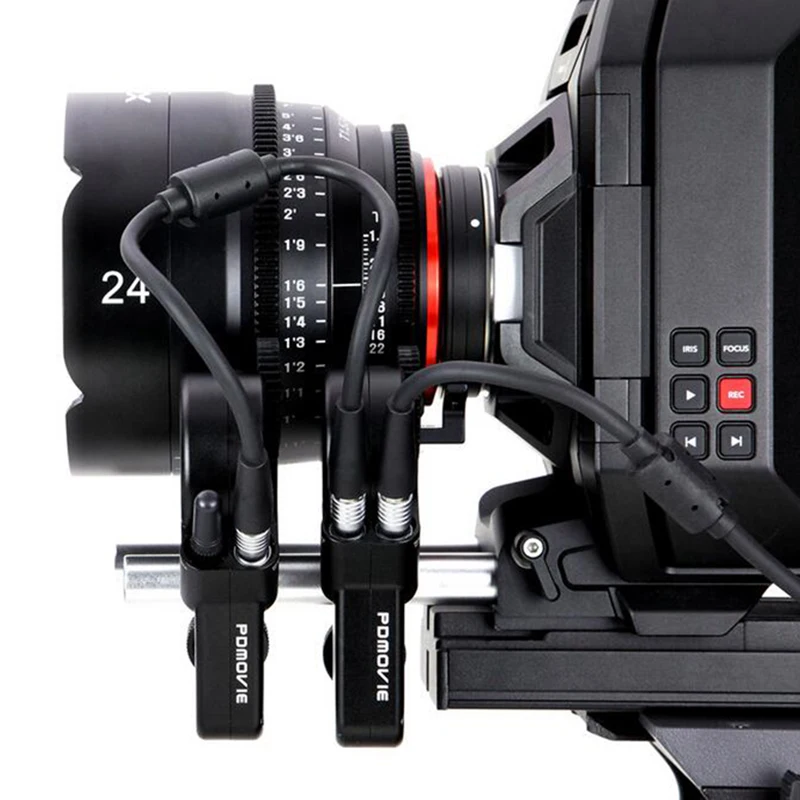PDMOVIE моторизованный проводной фоллоу фокус для фотокамеры фотопленка объектив EF