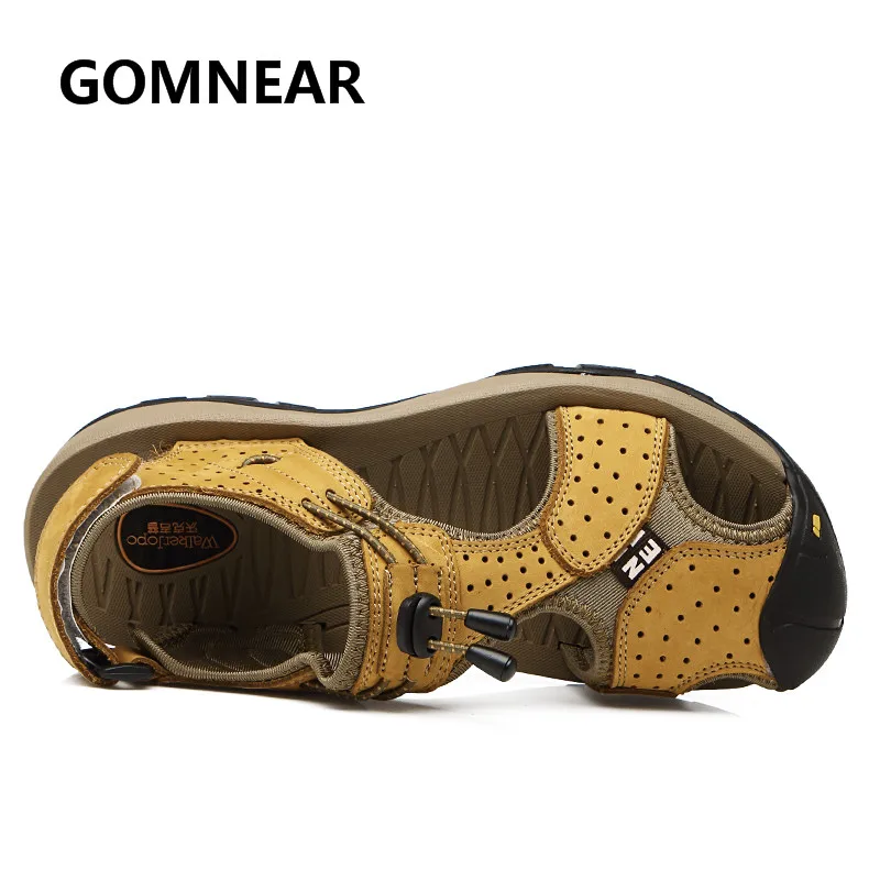 Gomрядом 2018 горячая распродажа мужские летние крутые сандалии Нескользящие