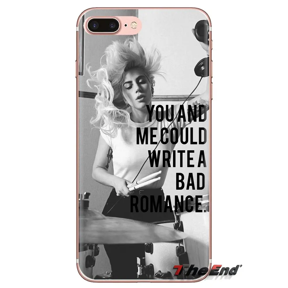 Для samsung Galaxy S3 S4 S5 мини S6 S7 край S8 S9 S10 Plus Note 3 4 5 8 9 леди Джоан Гага монстр с цитатой