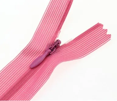 pink 5 шт./лот 60 см закрытый конец застежки-змейки-невидимки для юбка штаны нейлоновая кружевная молния для DIY Швейные Одежда на застежках-молниях для P051 - Цвет: pink
