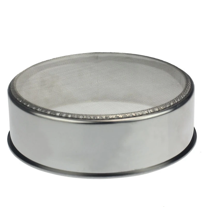 Новый нержавеющий стальной Серебряный сетчатый просеивающий фильтр для муки