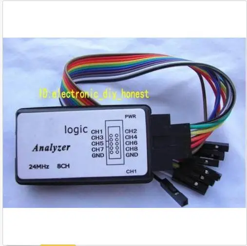 

USB Logic Analyser 24M 8CH 24MHz For FPGA ARM