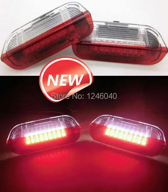 2 светодиодный т. светодиодные приветственные дверные светильники для VW Golf5 Golf6