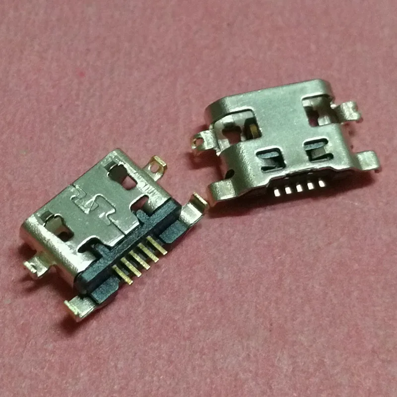 10 шт. usb-разъем для зарядки Lenovo X3 X3C70 X3C50 S890 A708t Alcatel 7040N OT601 ZTE Q529T Q529C док-станция