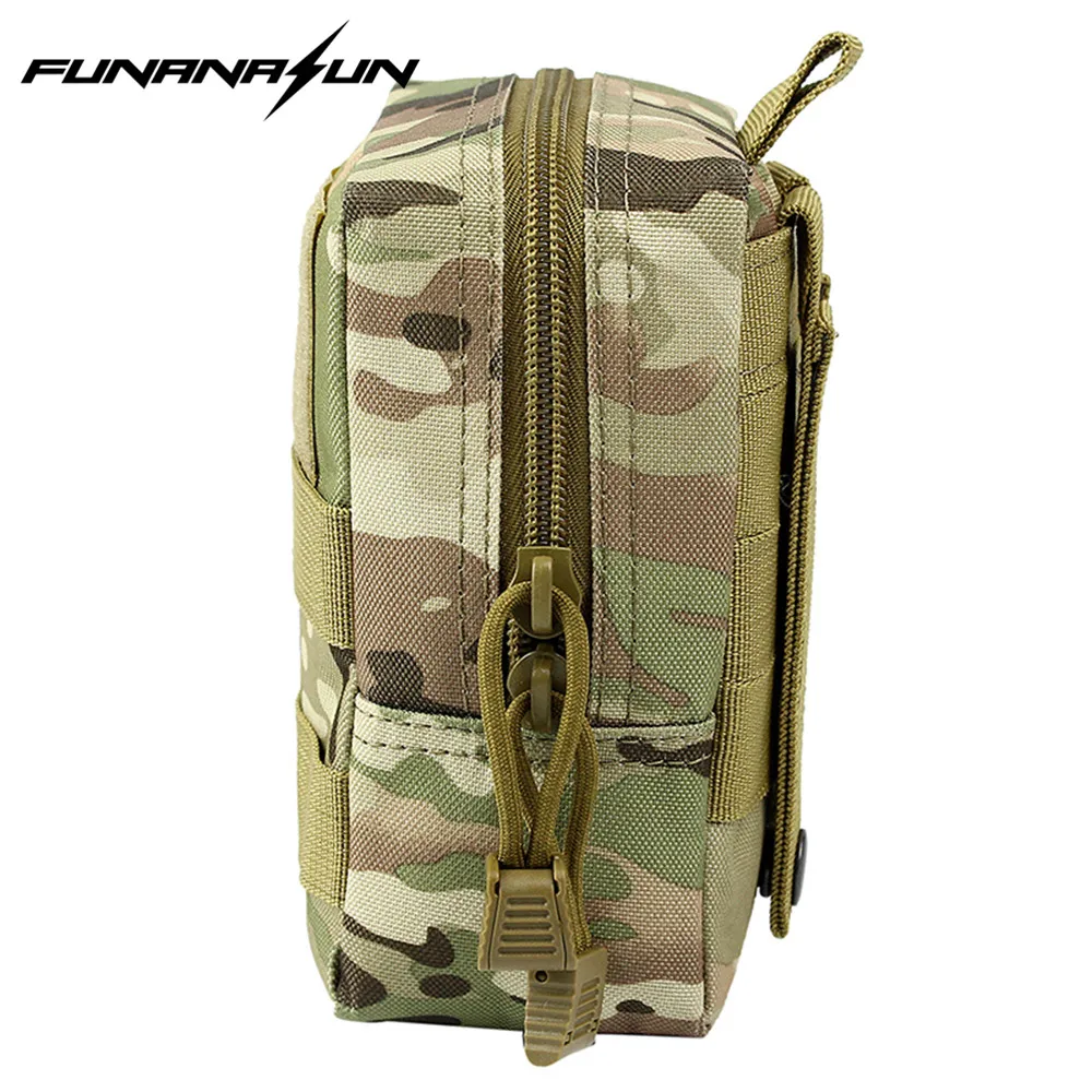 Тактический 1000D molle утилита EDC журнал сумка поясная сумка СВАЛКА падения Чехол Для мужчин Спорт на открытом воздухе Спецодежда медицинская сумка первой помощи
