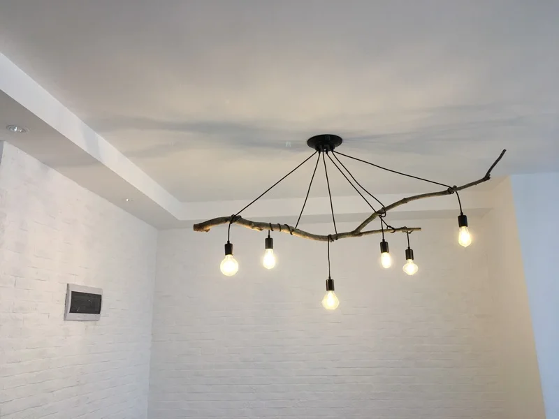 DIY Винтаж скандинавский Паук Люстра несколько регулируемых Ретро подвесные лампы Лофт классический декоративный светильник освещение светодиодный дом