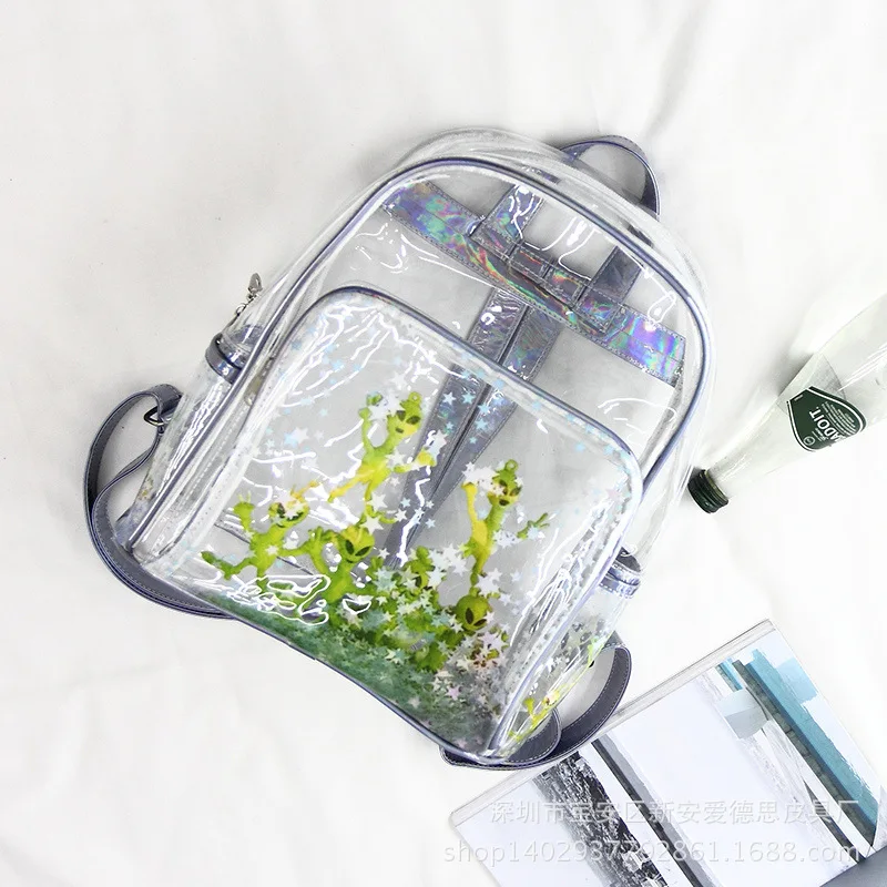 Новинка 2017 года Дизайн дамы голографическая рюкзак модные женские туфли