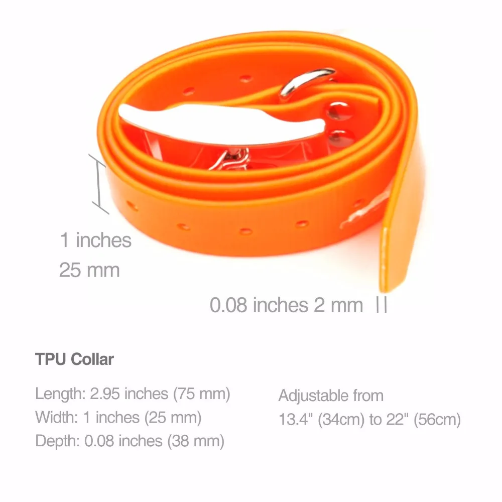 

Dog Hunting Beeper Collar Shock Electric Dog Trainer Waterproof Remote Control Dog Bark Collar Anti Bark 500M with no barriers