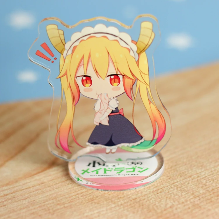 Miss Kobayashi's Dragon Maid Tohru Kanna аниме фигурка на акриловой подставке настольная