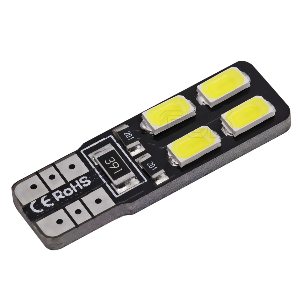 Новинка Высококачественная светодиодная автомобильная лампа Canbus T10 8smd LED 5630 5730 4