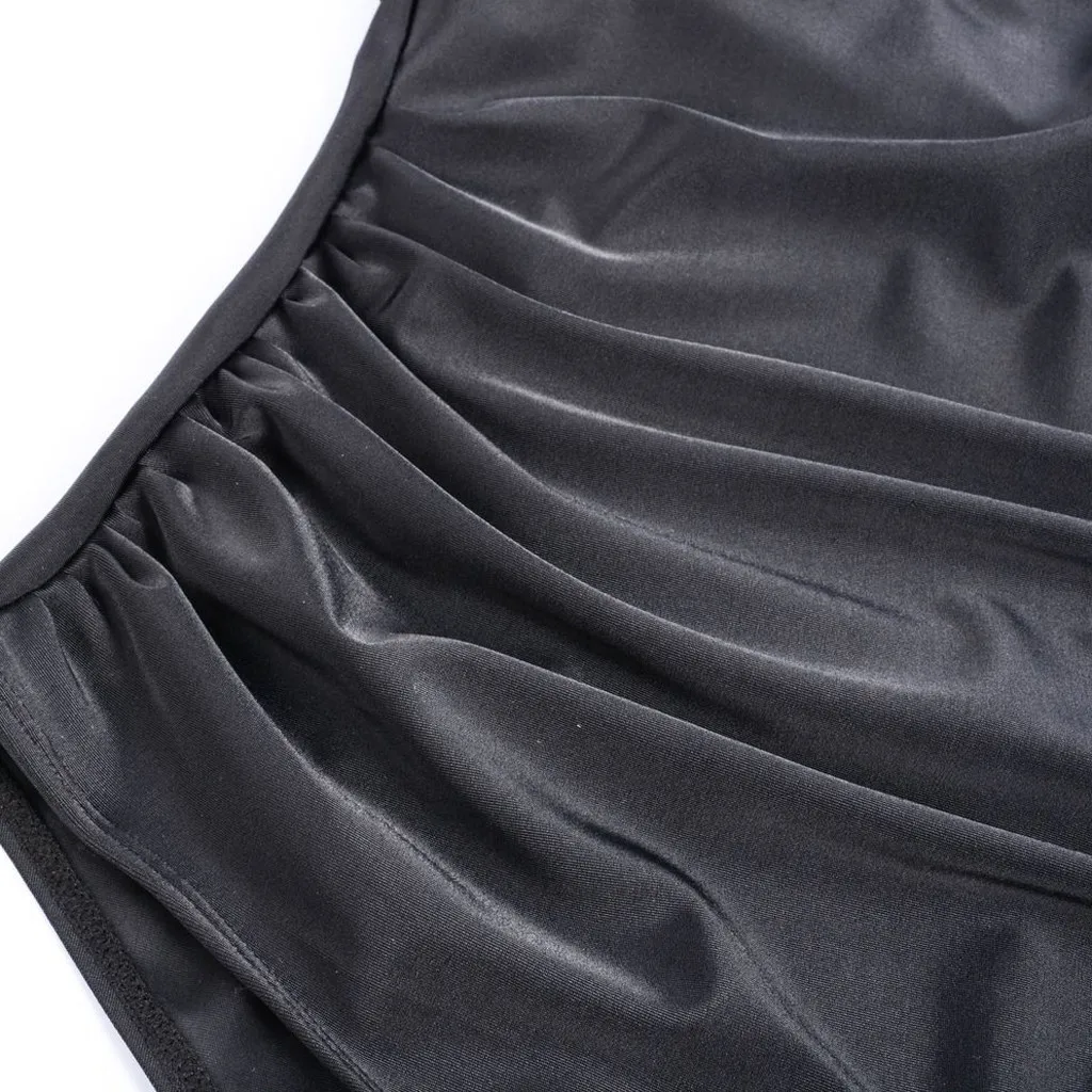Женский бикини для беременных costumi da bagno donna, купальник для купания, Купальник для беременных, пляжная одежда черного цвета