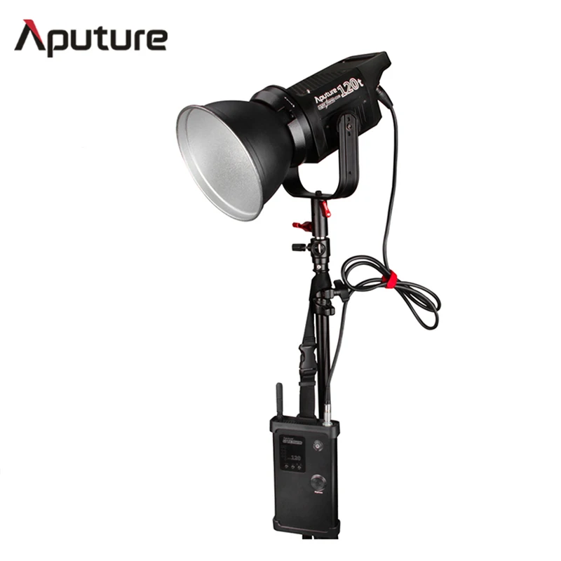 Новое прибытие LS C120t COB studio light Bowens-mount TLCI/CRI 97 LED Video с контроллером Anton Bauer Box сумкой |