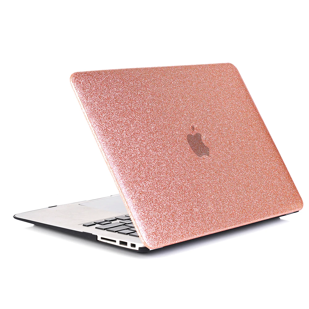 Тонкий блестящий чехол для MacBook Air Pro Retina 11 12 13 15 Блестящий жесткий из ПВХ 2017 2018 A1989