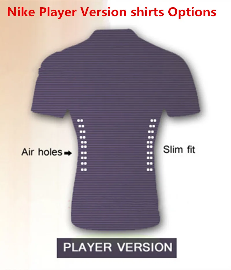Ever Summit Custom Soccer Jersey футбольные футболки Mbappe тренировочные комплекты пустая Версия спортивные костюмы для взрослых Ronaldo de Futbol - Цвет: player version shirt