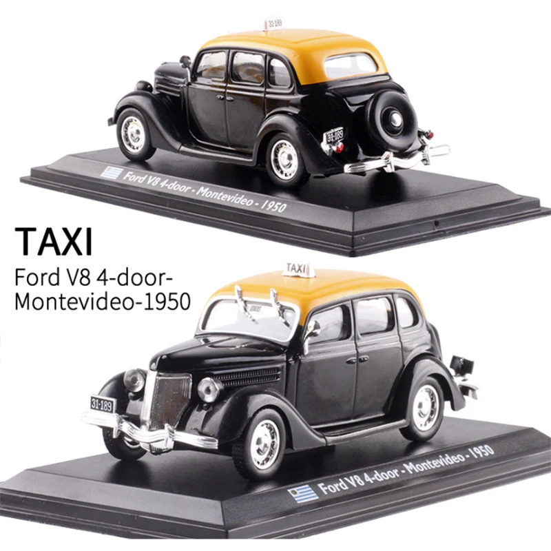 Масштаб 1:43 Ford V8 4 двери Монтевидео 1950 литой металлический автомобиль модель