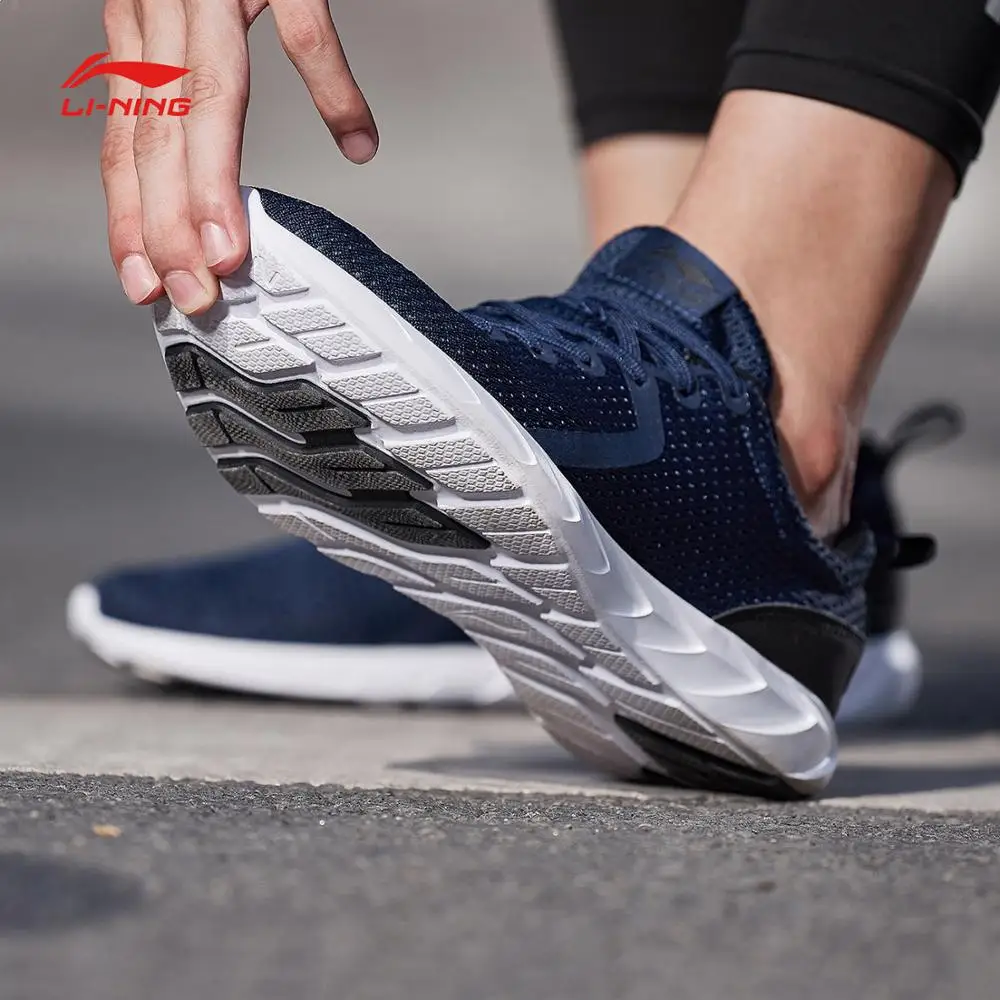 Li-Ning/мужские беговые кроссовки; дышащий светильник; спортивная обувь; удобные кроссовки; ARBN069 SJAS18