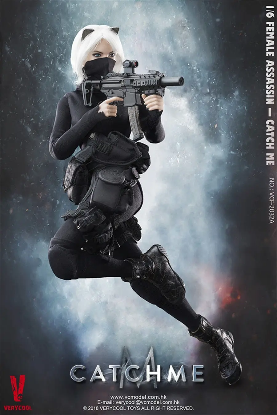 1/6 VERYCOOL VCF 2033 Женская Серия Assassin первая бомба Лови меня фигурка бесплатная