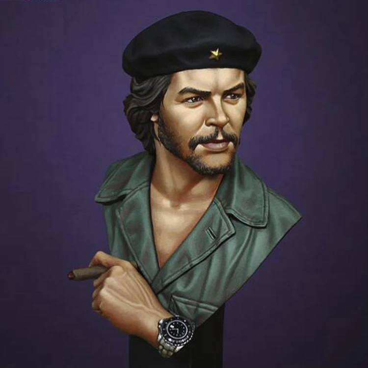 

1/10 CHE GUEVARA, революционные лидеры Кубы, историческая фигурка, модель бюст из смолы, фигурка GK, несобранный и Неокрашенный комплект