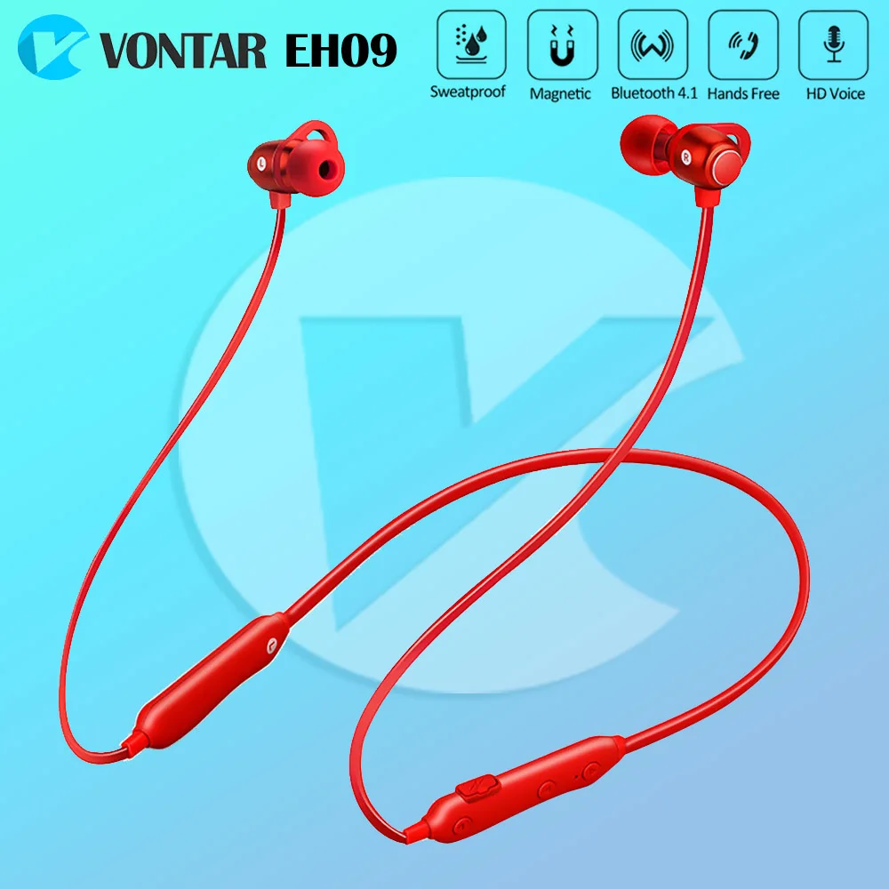 VONTAR CSR8640 Bluetooth спортивные наушники гарнитуры с микрофоном IPX4 защита от пота