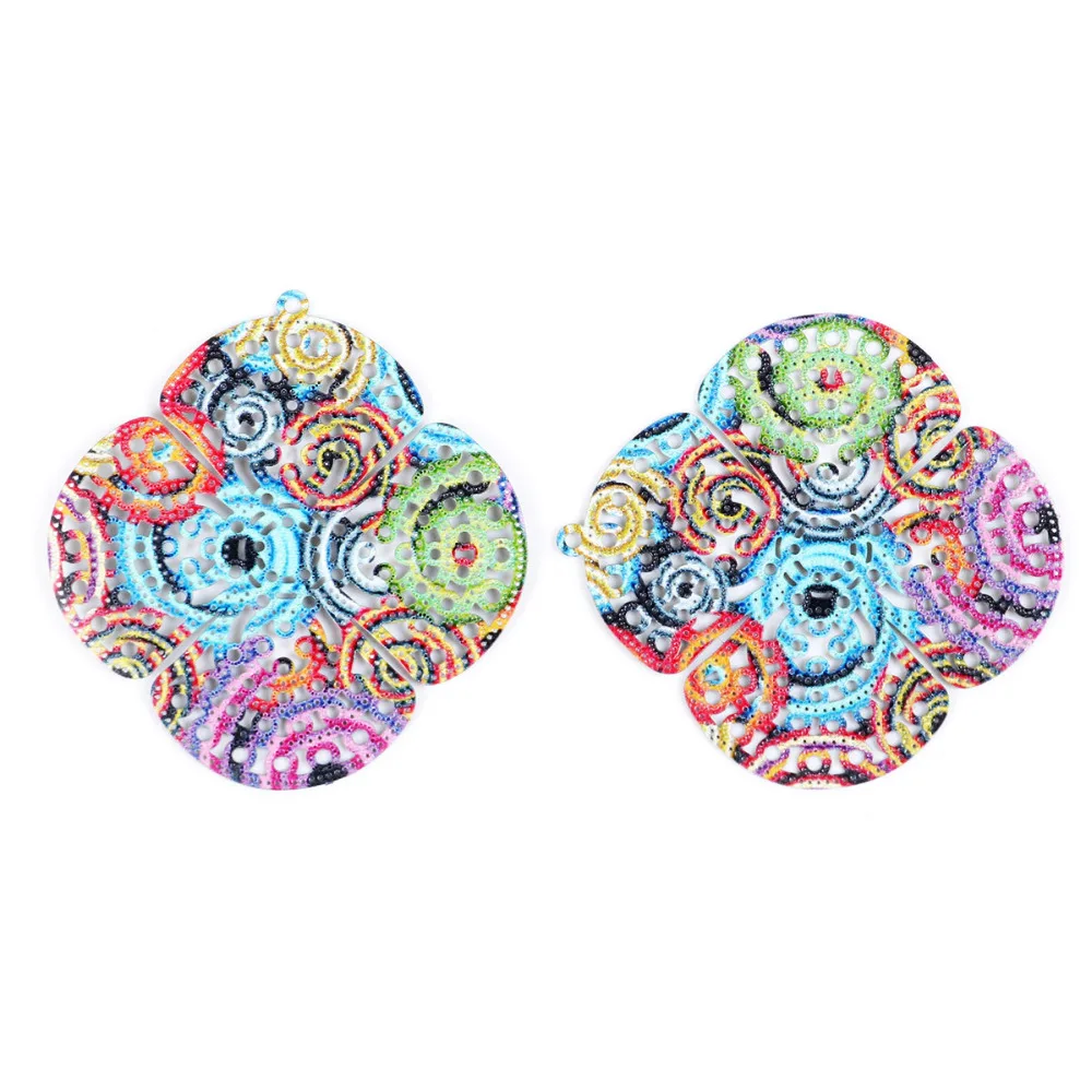 DoreenBeads эмалевая живопись из железа эмаль бигомия этнический кулон подвески