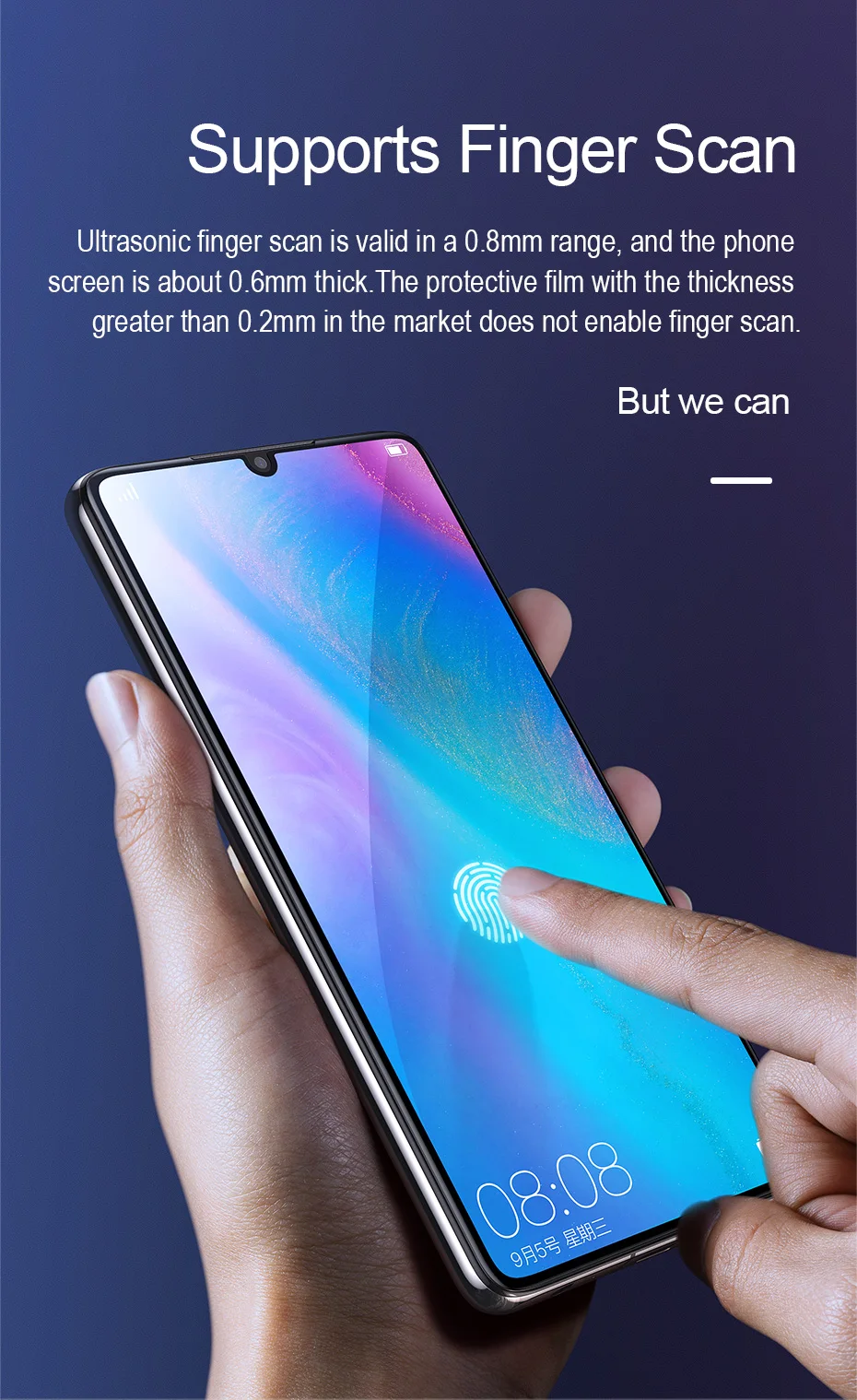 Baseus 0,15 мм ультра тонкий мягкий протектор экрана для huawei P30 полноэкранный изогнутый противовзрывная Защитная пленка для Защитное стекло для телефона пленка