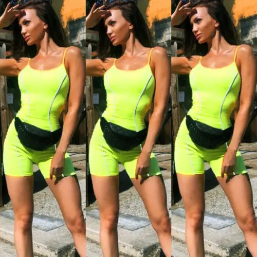 Женское однотонное Боди без рукавов в стиле ретро размер S XL 2019|Комбинезоны c