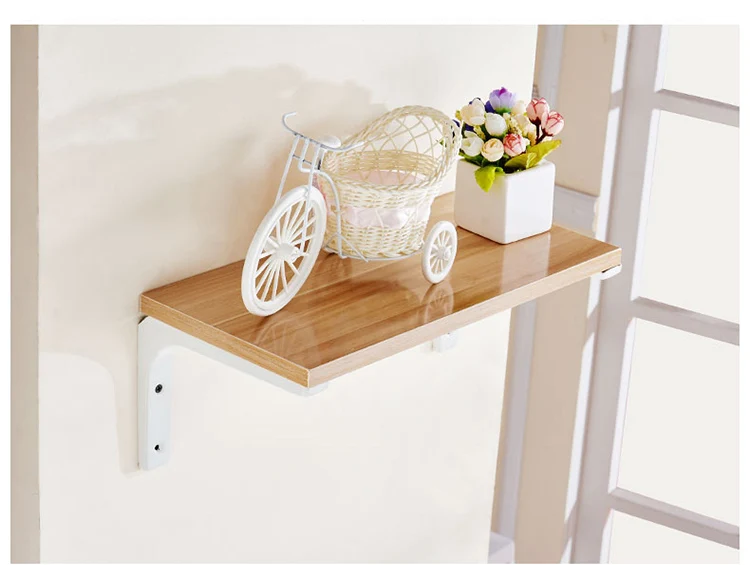 2 шт. черный/белый металлический кронштейн для настенной полки книжный шкаф