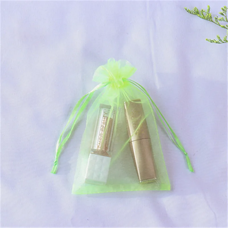 Сумки из органзы упаковка для ювелирных изделий косметика pouch7 x 9 см 9x12 10x15 13x18