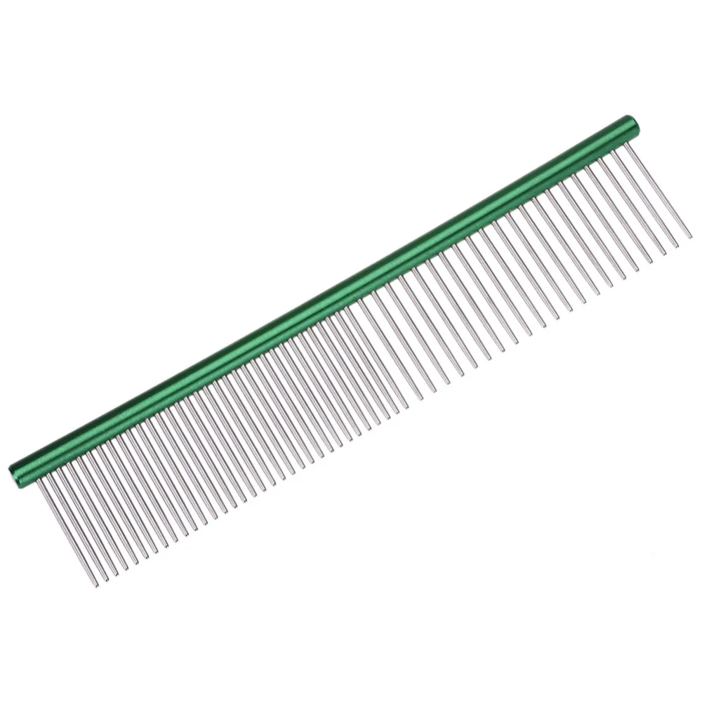 Профессиональная расческа для собак стальной триммер из нержавеющей стали в