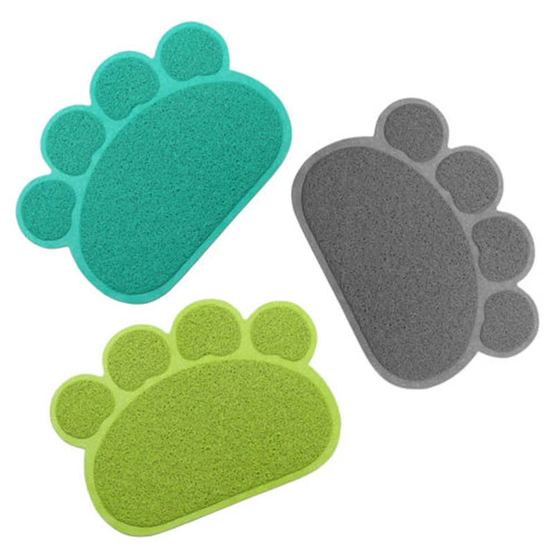 1pc 7 Colors Available New Pet Dog Cat Dish Feeding Bowl Placemat Tray Tidy Easy Cleaning Sleeping Pad Claw Mat | Дом и сад