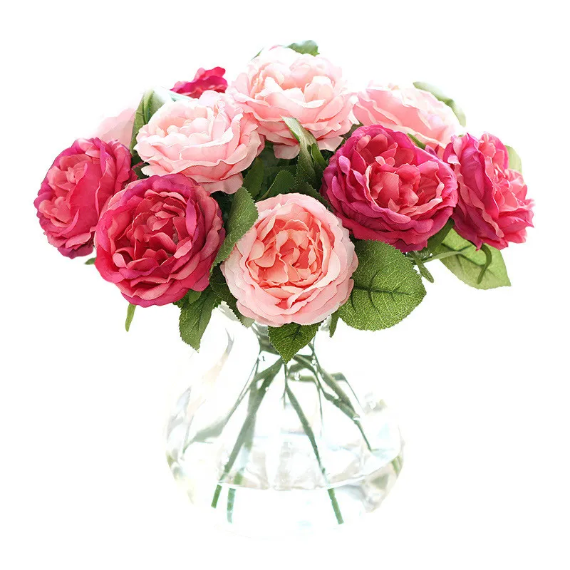 

Night Rose Artificial Flower Fake Flower Home Decoration Wedding Decoration Bookstore Cafe Garden Decoration Background Floral