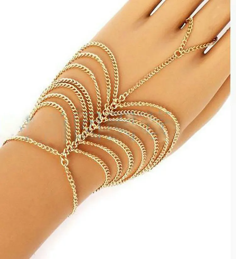 Многоуровневая цепочка с кисточкой новый браслет цепочкой|bracelet association|bangle indiabangle