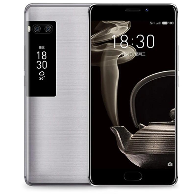 Meizu Pro 7 Plus, 6 ГБ, 128 ГБ, 4G, LTE, MTK Helio X30, Deca Core, экран 5,7 дюйма, 2 K, двойной, задний, 12,0 м, быстрая зарядка, сотовый телефон, двойной экран