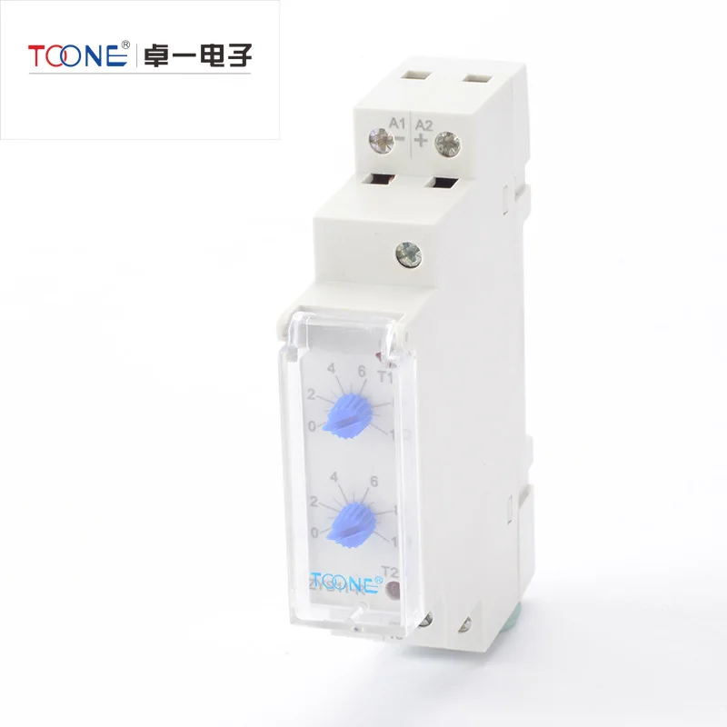 Электронный таймер с задержкой рециркуляции реле в 1 раз широкое напряжение 1P