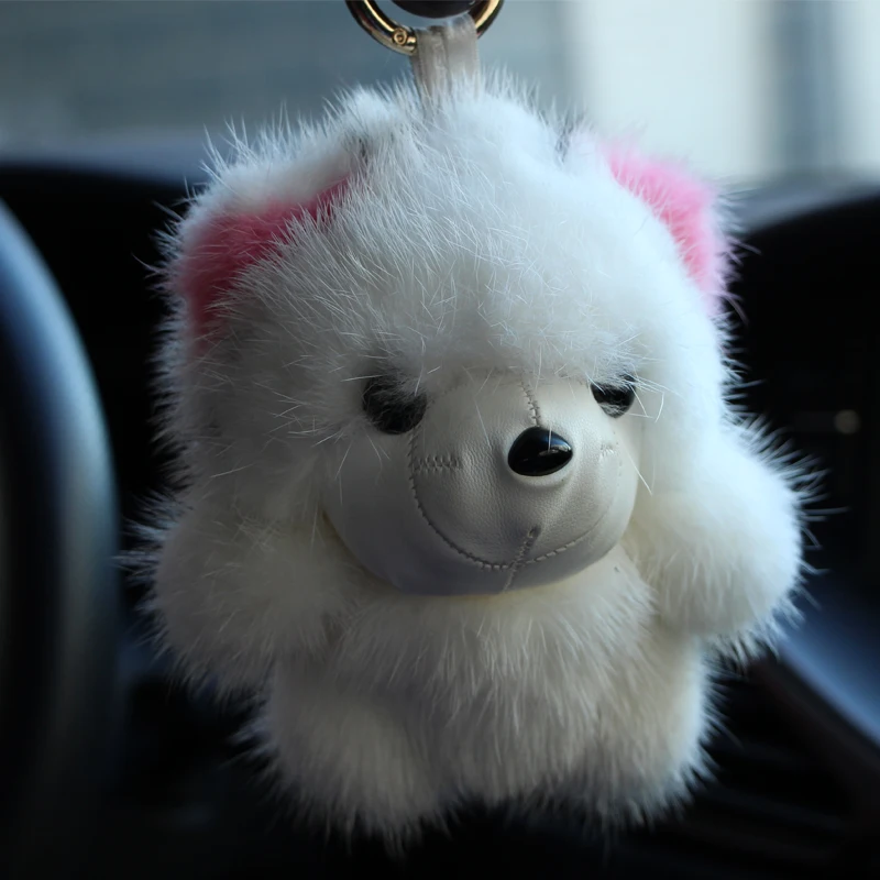 2018 сумка украшения меховая кукла новая ручная работа 100% натуральный мех норки