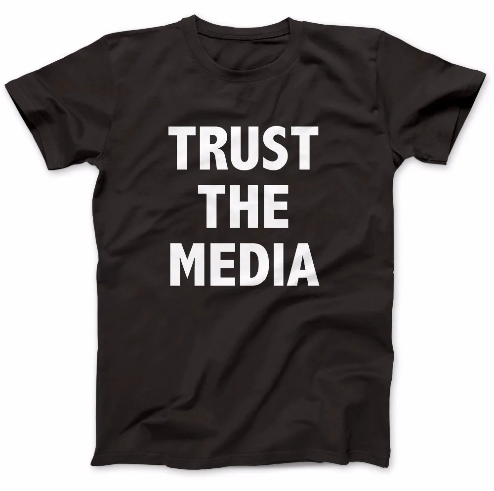 

Trust The Media Worn By Michael Stipe T-Shirt 100% Premium Cotton Tee T-SHIRT New2017 More Size and Colors-A775