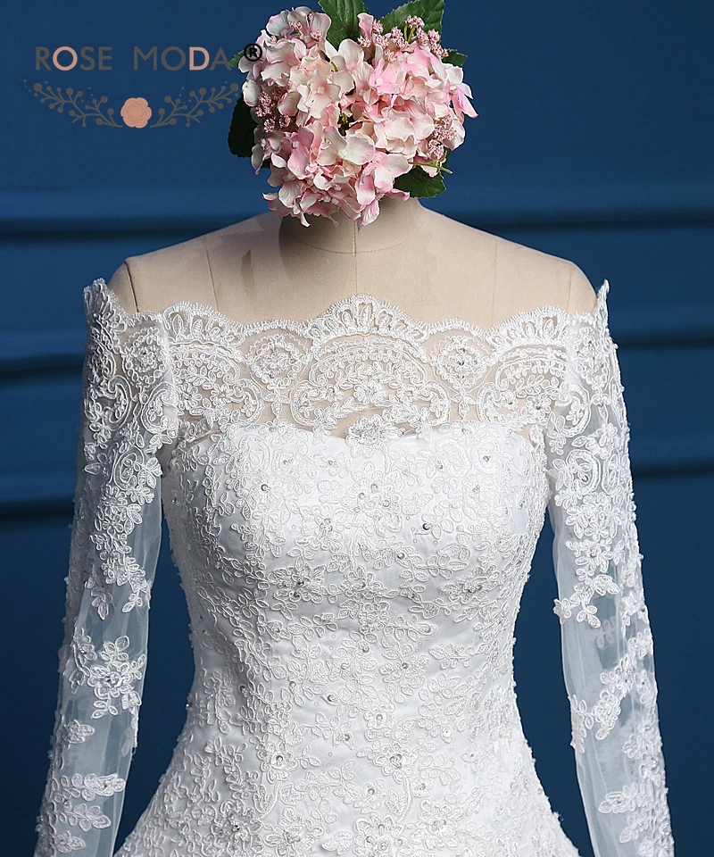 Женское свадебное платье с длинным рукавом кружевное винтажное розового цвета