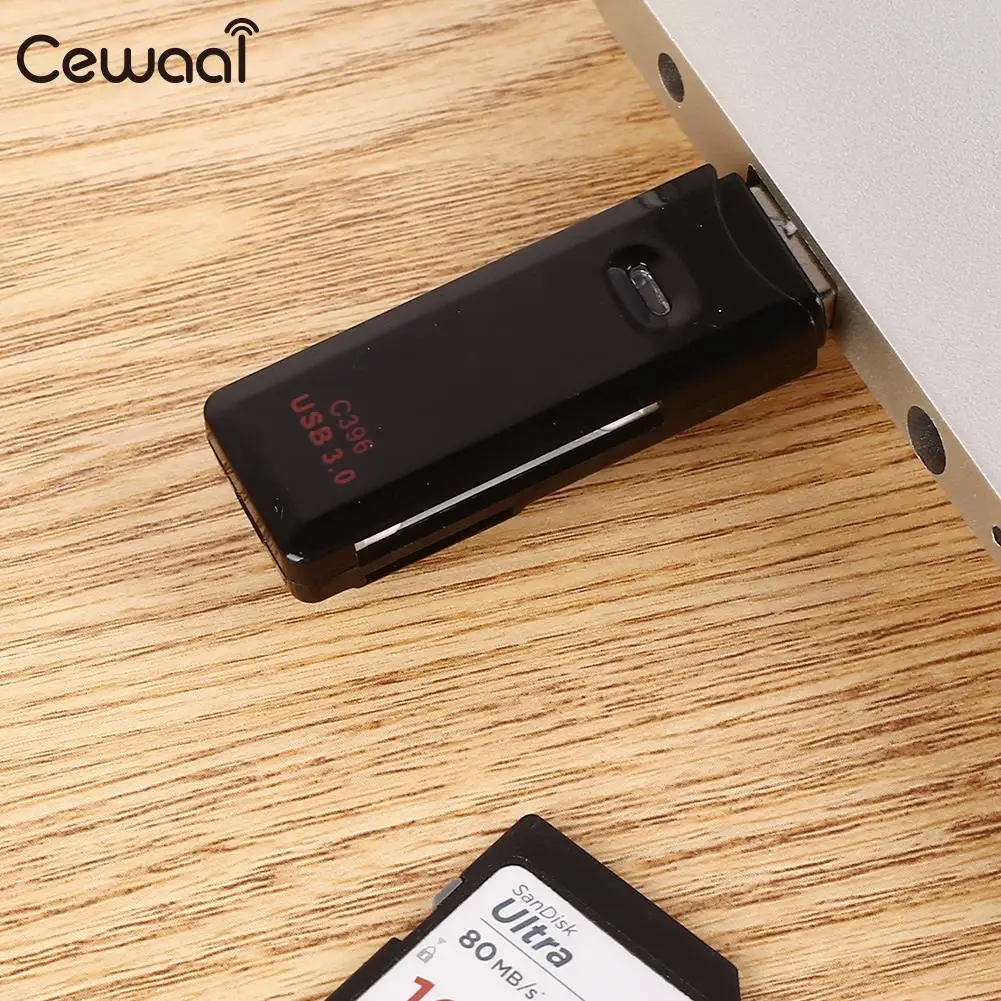 Mini Portable USB Adapter 3.0 Converter Laptop Card Reader SD/TF | Компьютеры и офис