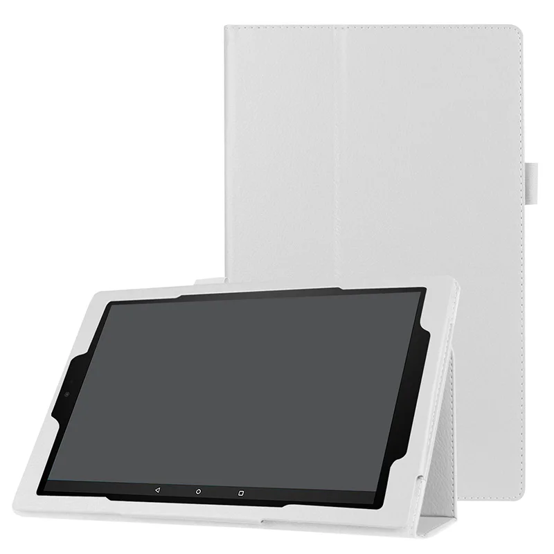 JRZ для Amazon Kindle Fire HD 10 2017 0 ''защитный чехол планшета Lichi PU кожаный двойной