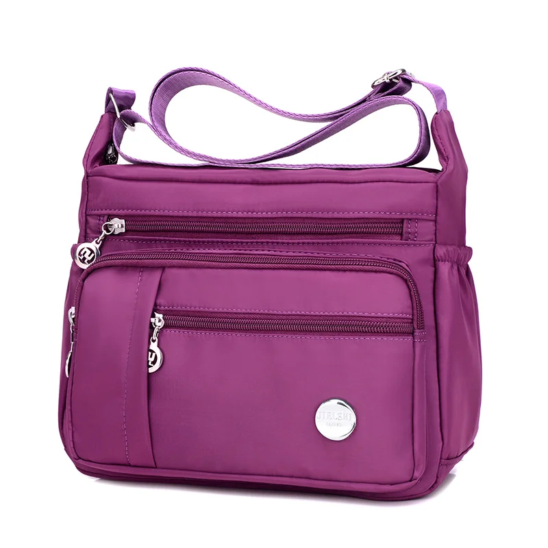 JielangShi new women's bag ladies nylon oxford canvas shoulder Messenger waterproof mother | Багаж и сумки