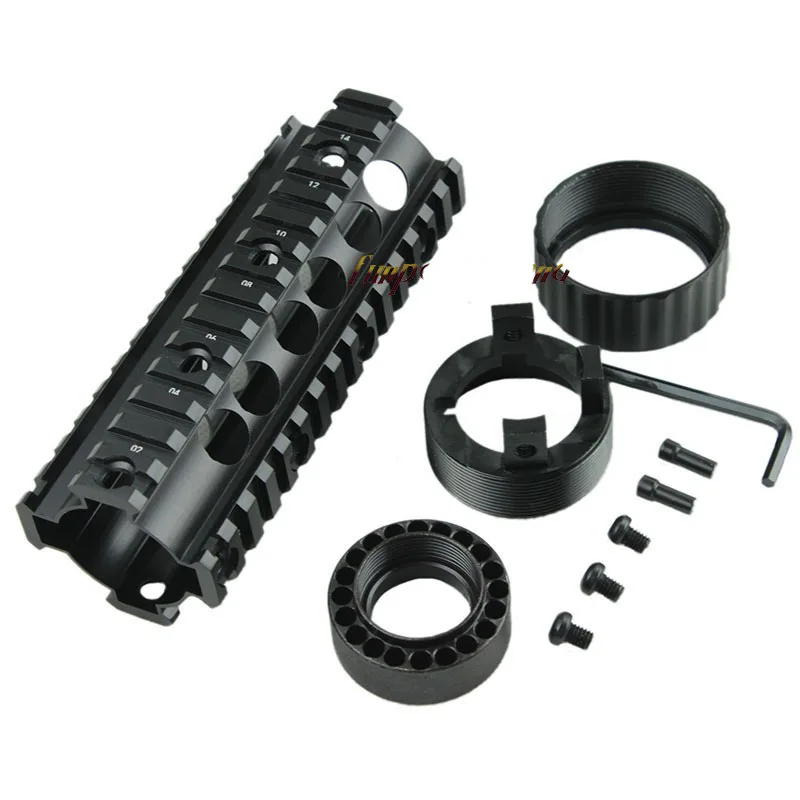 Бесплатная доставка тактический охотничий AR-15 M4 Rifle RAS Carbine Weaver/Picatinny Quad Rail Free Float