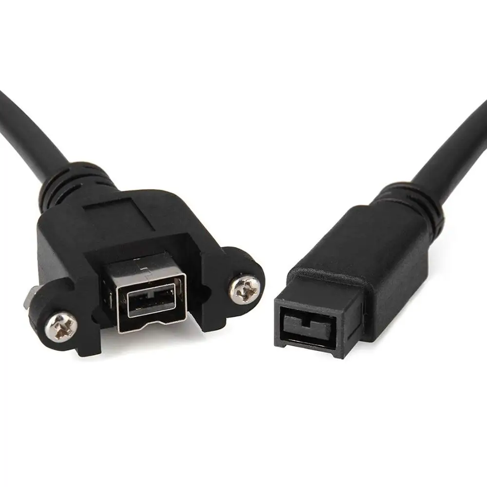 FW-027 Firewire 800 крепление винтового типа IEEE 1394b 9P штекер-гнездо Удлинительный кабель